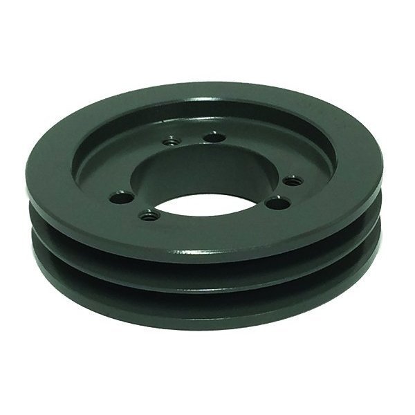 B B Manufacturing Bushing 2 Groove V-Belt Pulley 4.12 inch OD 23V412SH